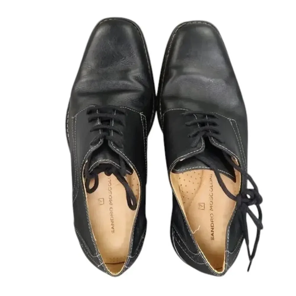 Sandro Moscoloni Shoes Mens 8 Oxford Dress Professional Formal Leather Comfort